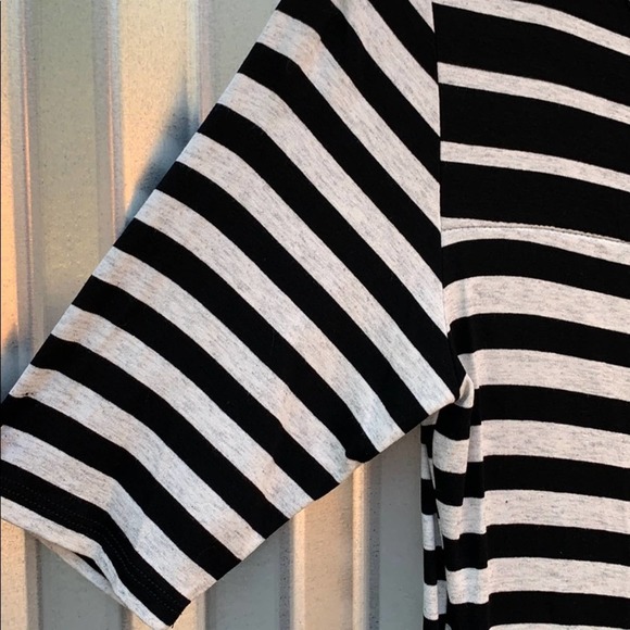 NWT Lularoe Striped Julia Dress Small - Picture 7 of 8